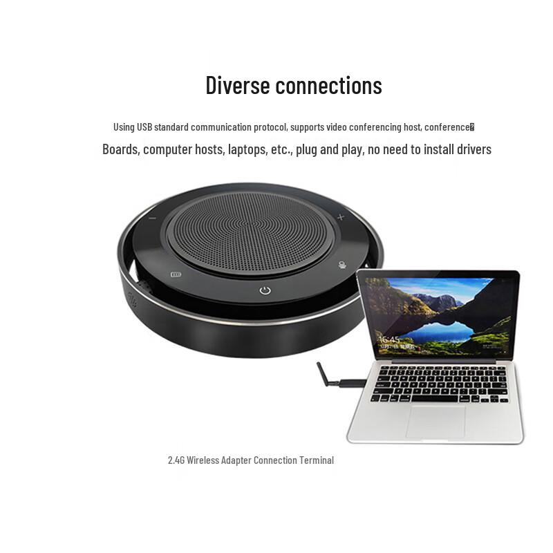 INNOTRIK 2.4G Wireless Conference Speakerphone (CN version)
