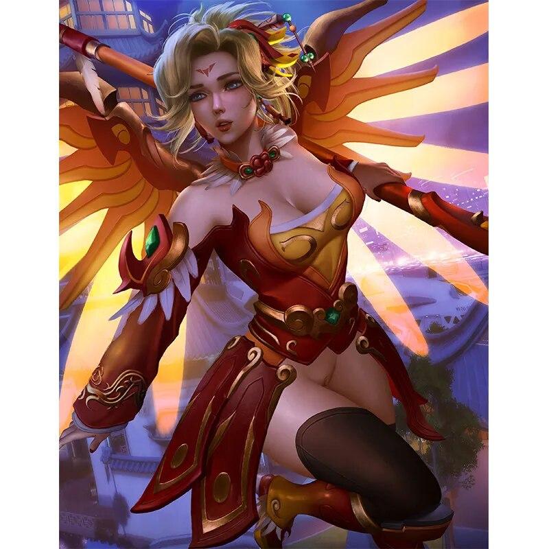 Принт игры «Золотая планета вампира», обнаженная сексуальная девушка, художественные постеры, настенная живопись на холсте для гостиной, домашний декор, изображение