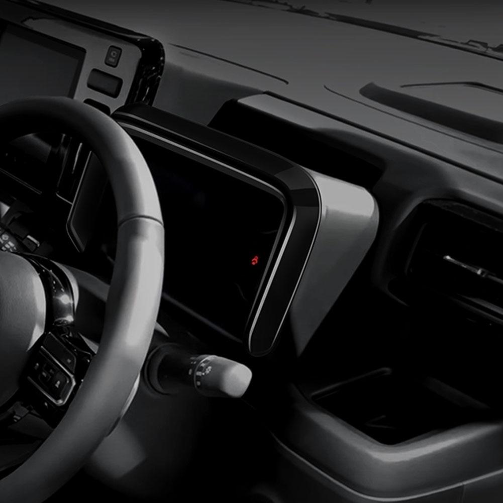 Новый для 24 Suzuki Spacia Custom M K04 Series Модифицированный козырек приборной панели Декоративная окантовка Декоративная рамка Аксессуары для салона автомобиля