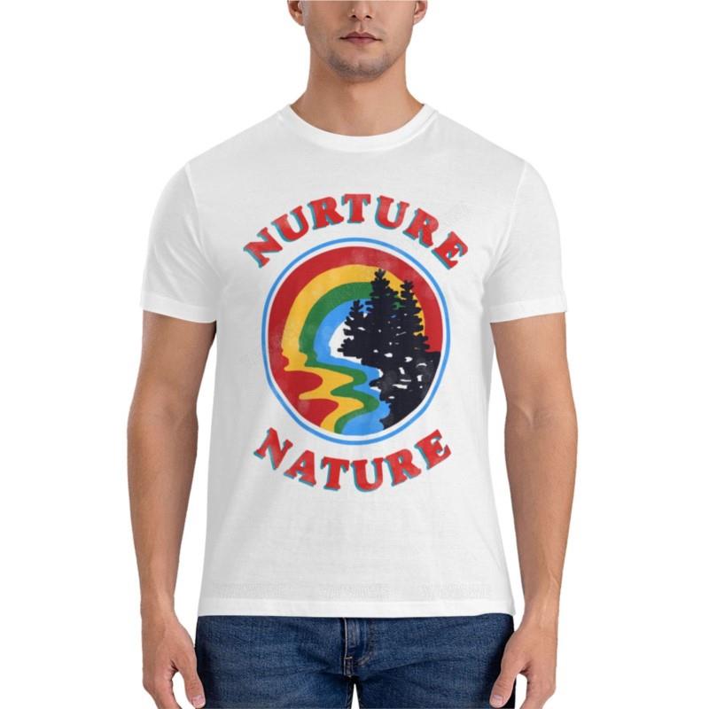 nurture nature vintage environmentalist design Classic TShirt big and tall t shirts for men cat shirts fitted t shirts for men