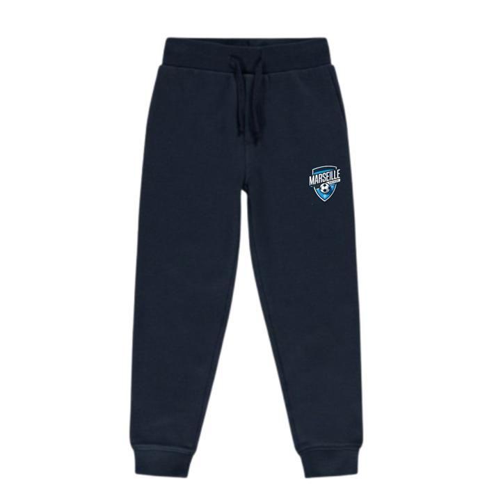Jogging Survêtement foot Marseille enfant mixte bleu ciel navy - Bleu