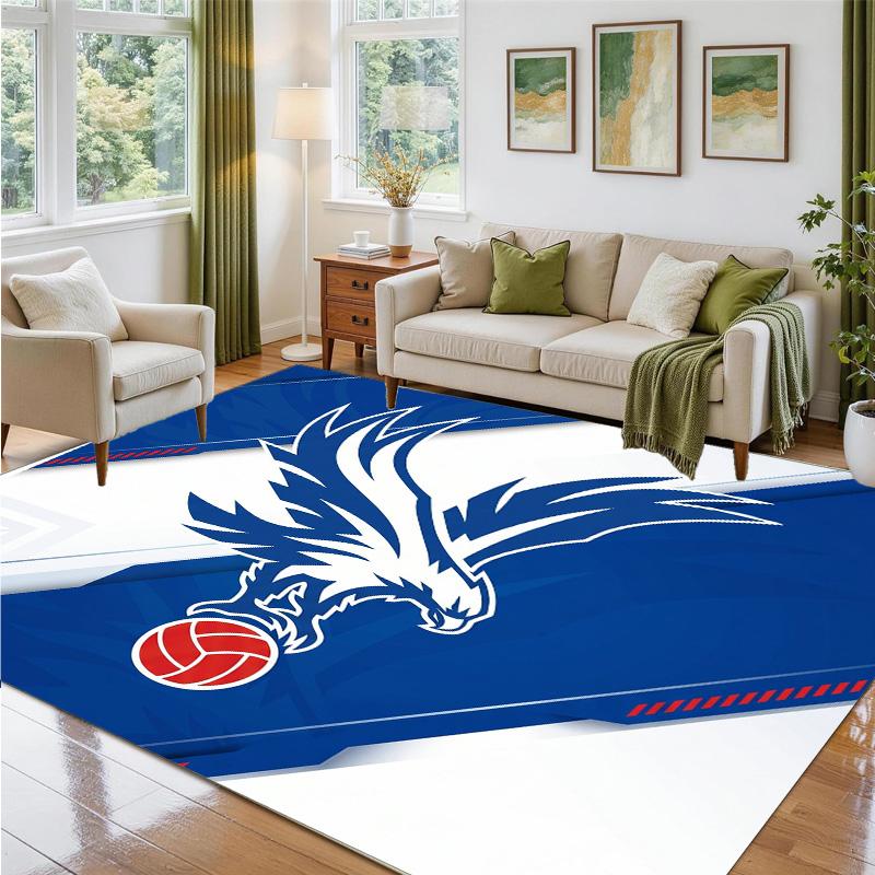 Crystal Palace Design Crystal Velvet Rug Soft Decorative Mat for Bedroom Entrance