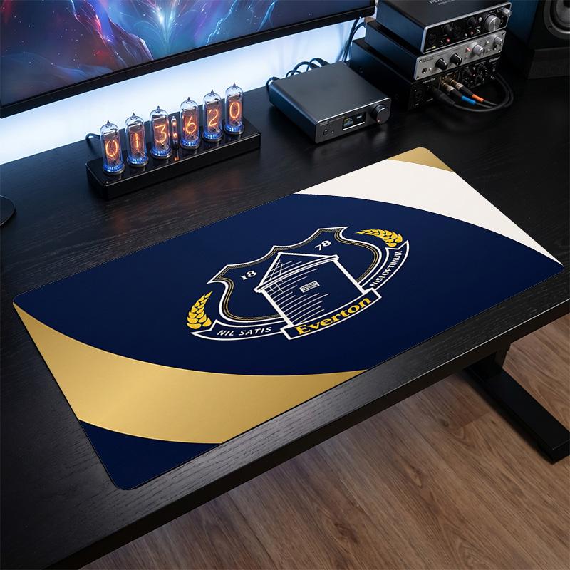 Игровой коврик для мыши Everton Football Print, большой, противоскользящий, расширенный, для офиса, дома