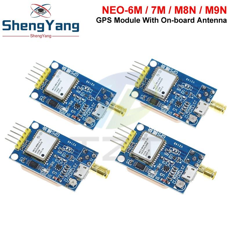 TZT NEO-6M NEO-7M NEO-8M NEO-9M GY-NEO6MV2 GY-NEO7MV2 GY-NEO8MV2 GPS Модуль с EEPROM для Полетного Контроллера MWC APM2.5 Большая Антенна