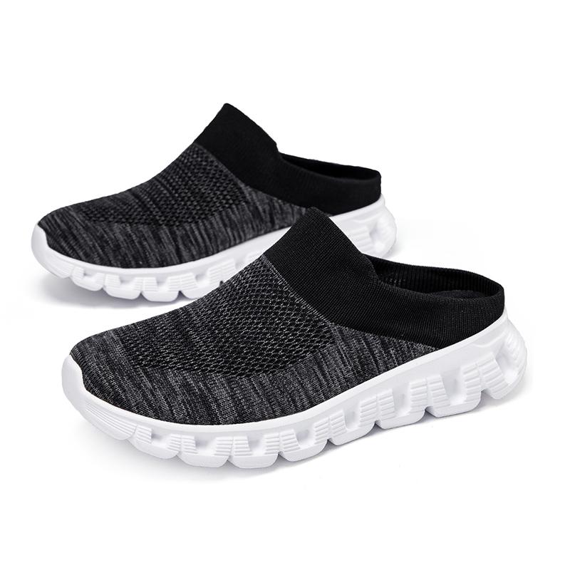 Летняя мужская обувь 2024 года, новые легкие удобные повседневные туфли для ходьбы, дышащие тапочки унисекс для мужчин и женщин, мокасины, шлепанцы