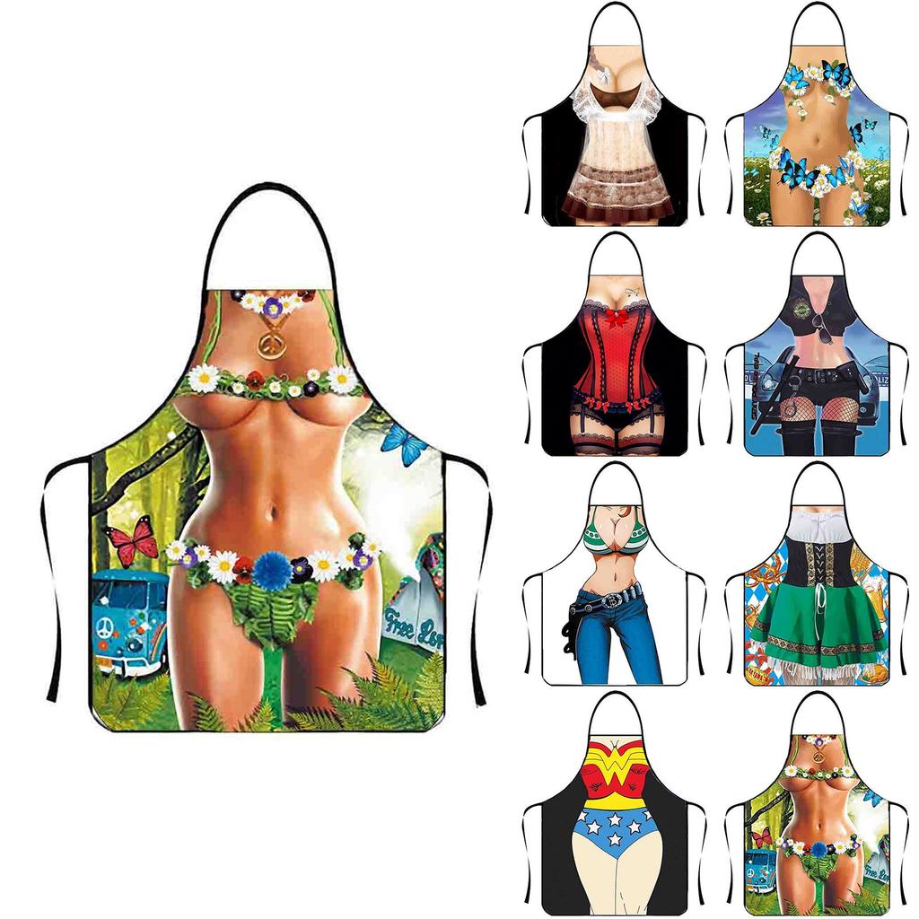 Men's And Women's Aprons, Quirky And Novel Aprons, Party Sexy Aprons