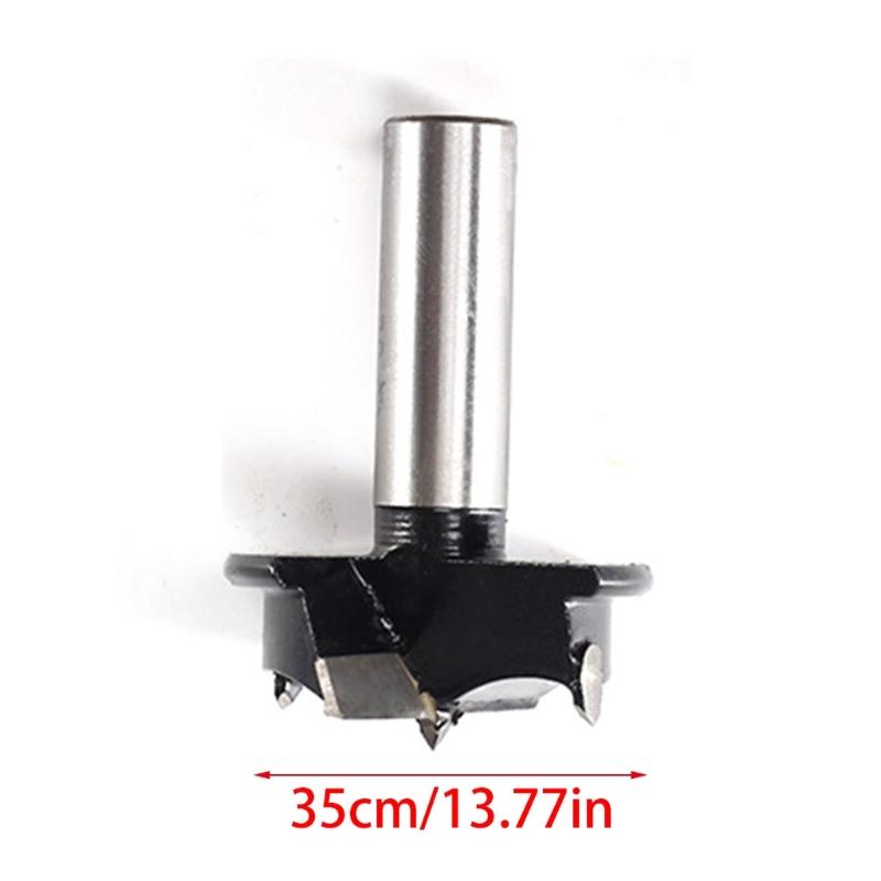 Forstners Drill Bit with Carbide Tip Efficient Woodworking Tool Versatile for Efficient Wood Drilling & Hinge Install