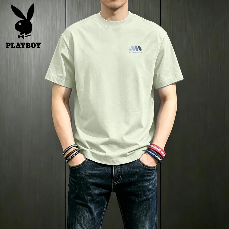 PLAYBOY Мужская летняя футболка с коротким рукавом 2026