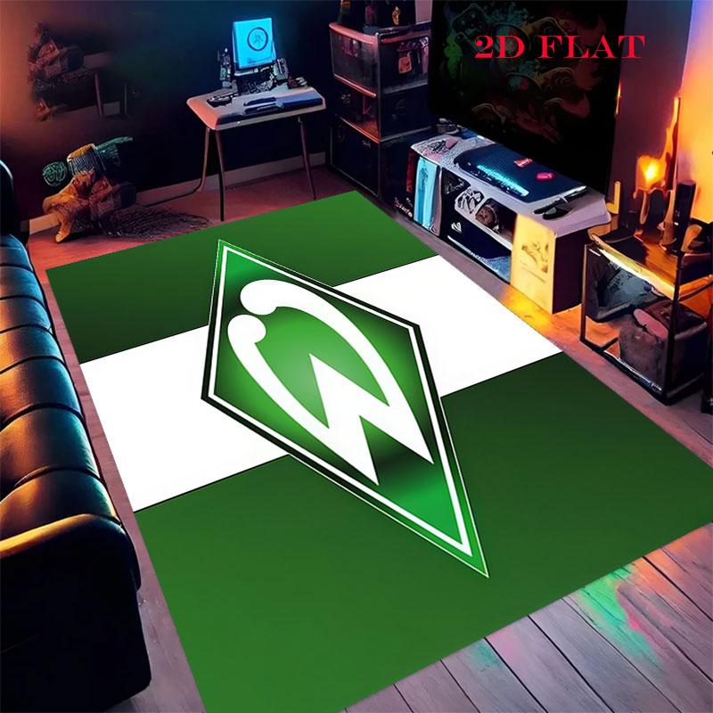 Плакат Werder Bremen Ковер для гостиной, спальни, дома, украшение для дивана, нескользящий коврик для игр детей