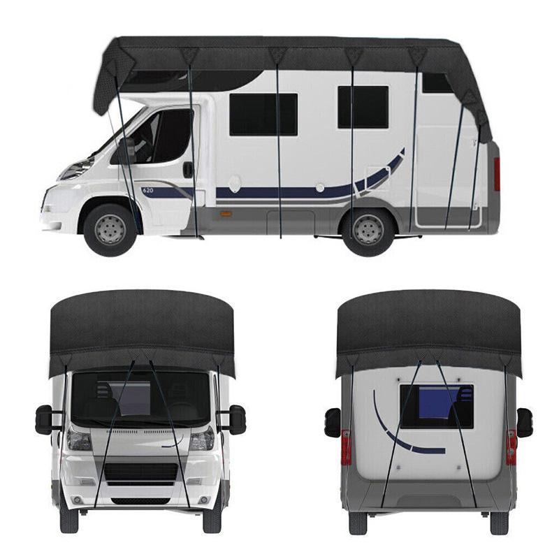 Верхний чехол из ткани Оксфорд 210D для автодома, водонепроницаемый и пылезащитный, солнцезащитный тент для автодома, защитный чехол для автомобиля