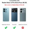 Жидкий силиконовый чехол для XiaoMi RedMi Note 13 Pro 5G/POCO X6 5G Жидкий силиконовый чехол, глобальная версия, защитный чехол для камеры всего тела, силиконовый чехол