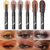 Вращающийся перламутровый карандаш для век Lazy Pearls Eye Shadow Stick для контурирования, теней, хайлайтера, придания яркости губам, все в одном