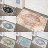 Small Washable Rugs Carpet Mat Non Slip Boho Vintage Distressed Farmhouse Home Decoration For Entryway Kitchen Bathroom Bedroom
