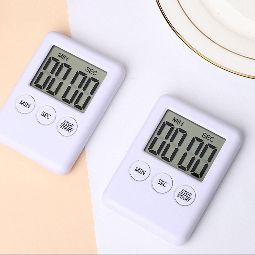 Clock Baking Alarm Cooking Timer Electronic Timer Kitchen Countdown Timer Digital Kitchen Timer