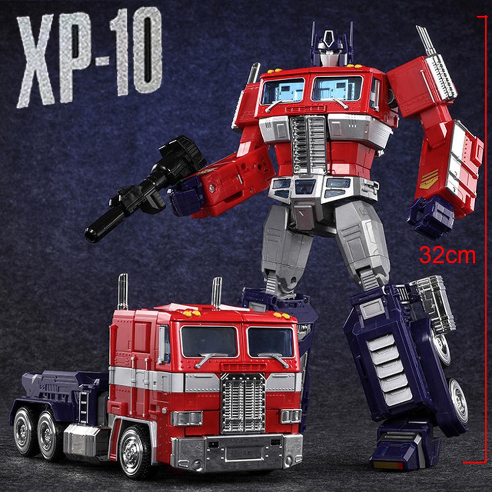 Игрушки-трансформеры Barricade XP15 Prowl XP-15 Модель Optimus Commander XP14 XP10 Робот Bumble bee XP13 Фигурка-трансформер
