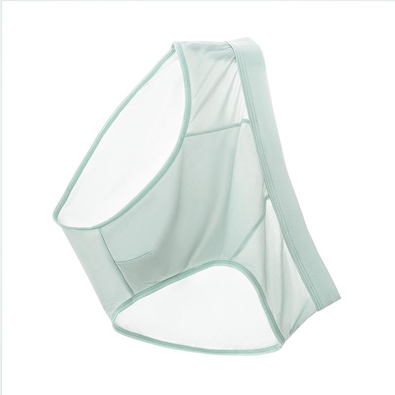 Мужские трусы, антибактериальные мужские шорты с промежностью для мальчиков, дышащие тонкие трусы большого размера из ледяного шелка, мужские трусы