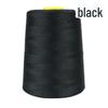 402 High-Speed Polyester Sewing Thread, 8000 Yards, Black & White for Industrial Sewing Machines