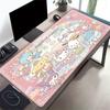 Sanrio Characters Themed XXL Mouse Pad - Non-slip Rubber Desk Mat for Gaming and Office Use, Multi-Function Keyboard and Mouse Pad, Ideal Gi