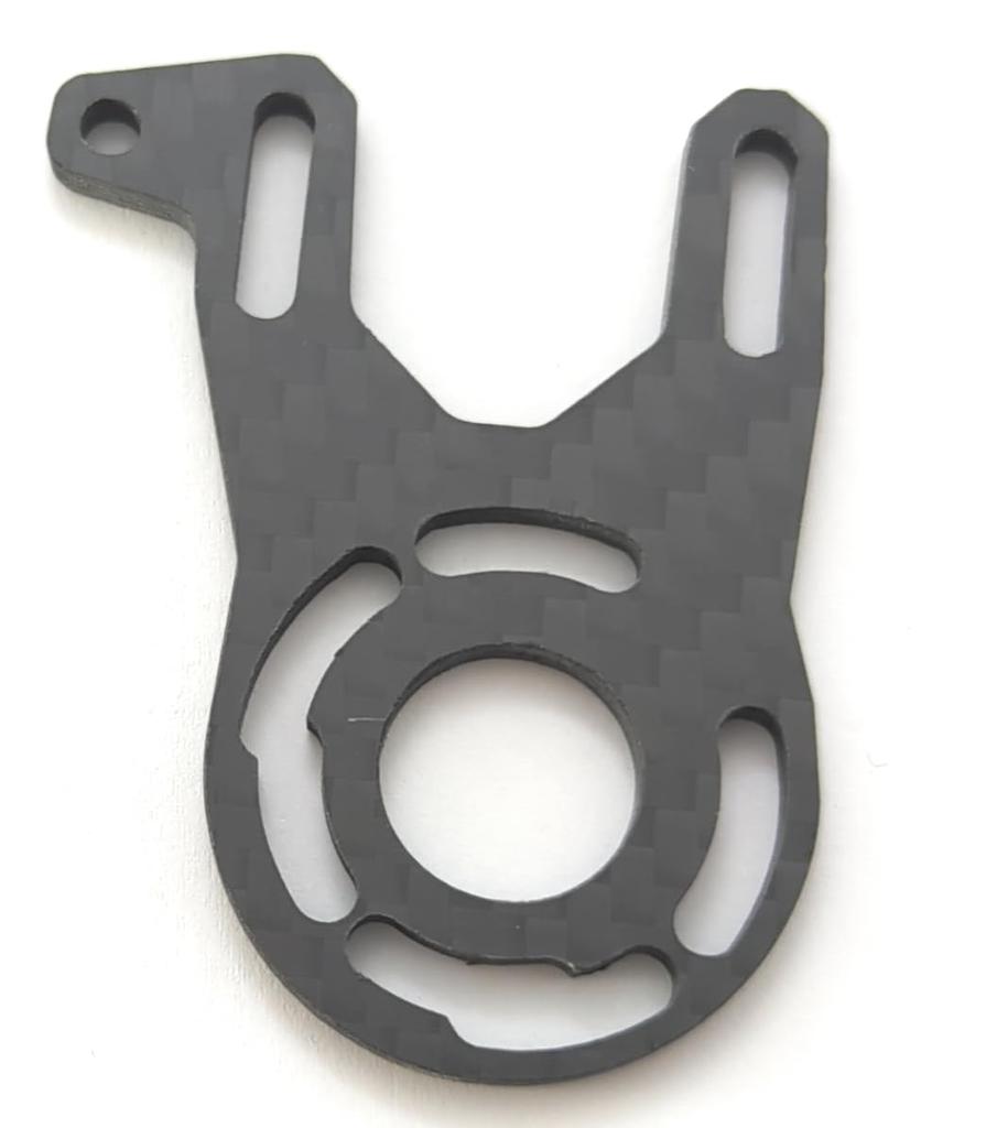 Metal Garage Japan Original RC Car Part: Adjustable Carbon Motor Mount for ReveD RDX (MGRDX3)
