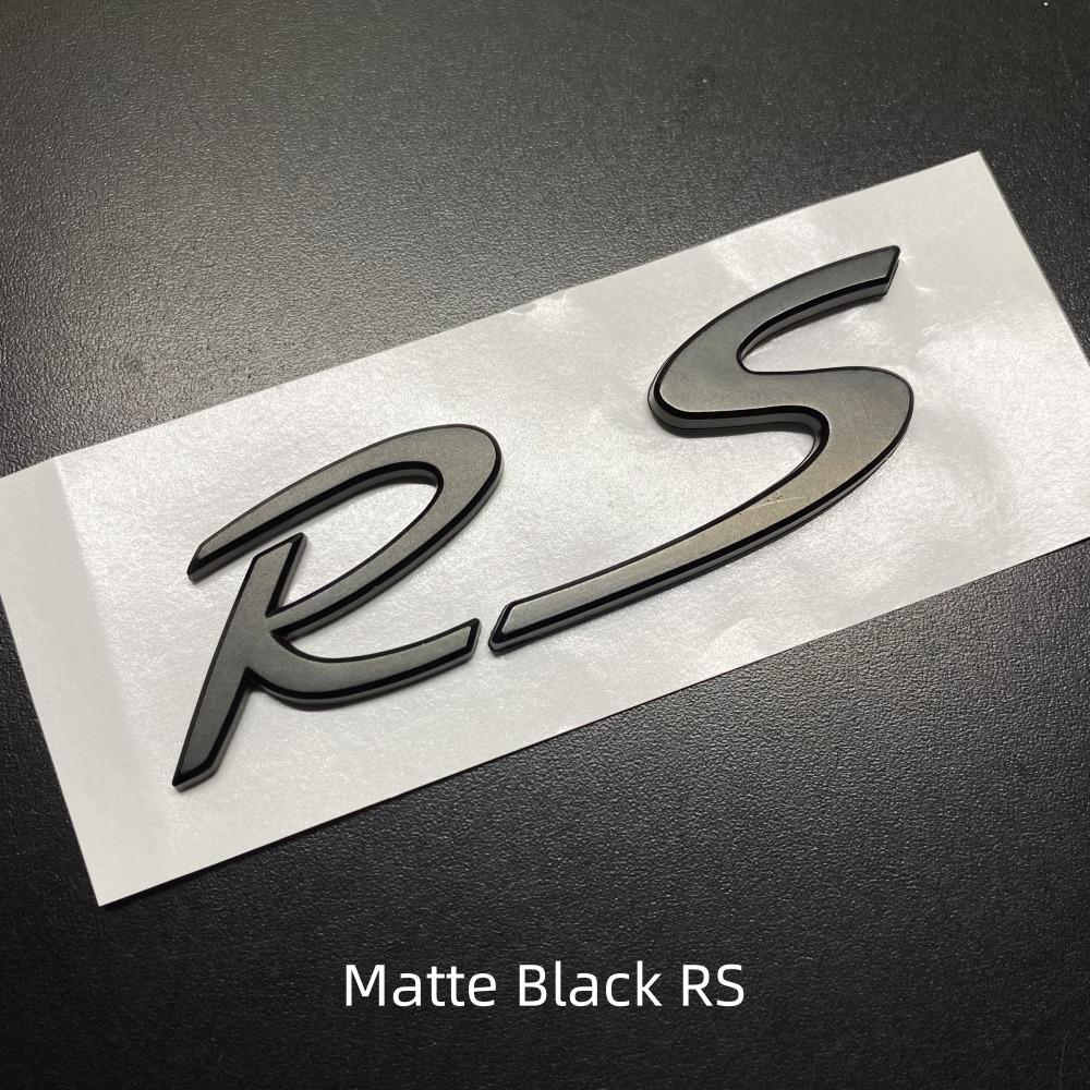 Cayears GTS GT1234 RS Пластик ABS Наклейка Значок Декали Гоночная Эмблема Подходит После 2012 Для Porsche Авто Автомобиль Кузов Задняя Крышка Багажника