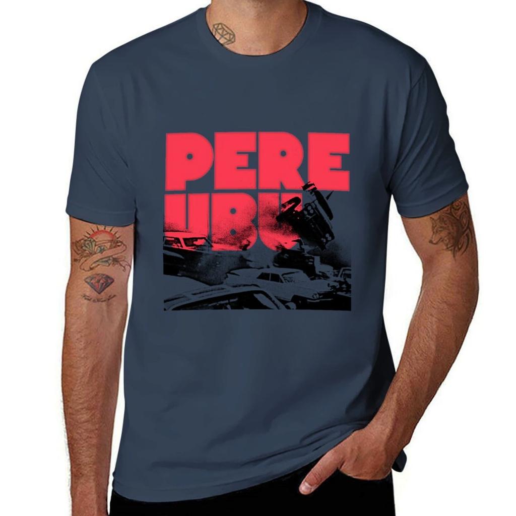Pere Ubu Retro Style Fan Art Tshirt Novelty Graphic Tee Shirt Tshirt