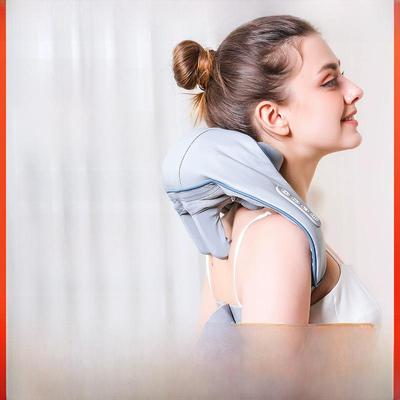 Перезаряжаемый портативный массажер для трапециевидных мышц и шейного отдела позвоночника для надавливания и разминания