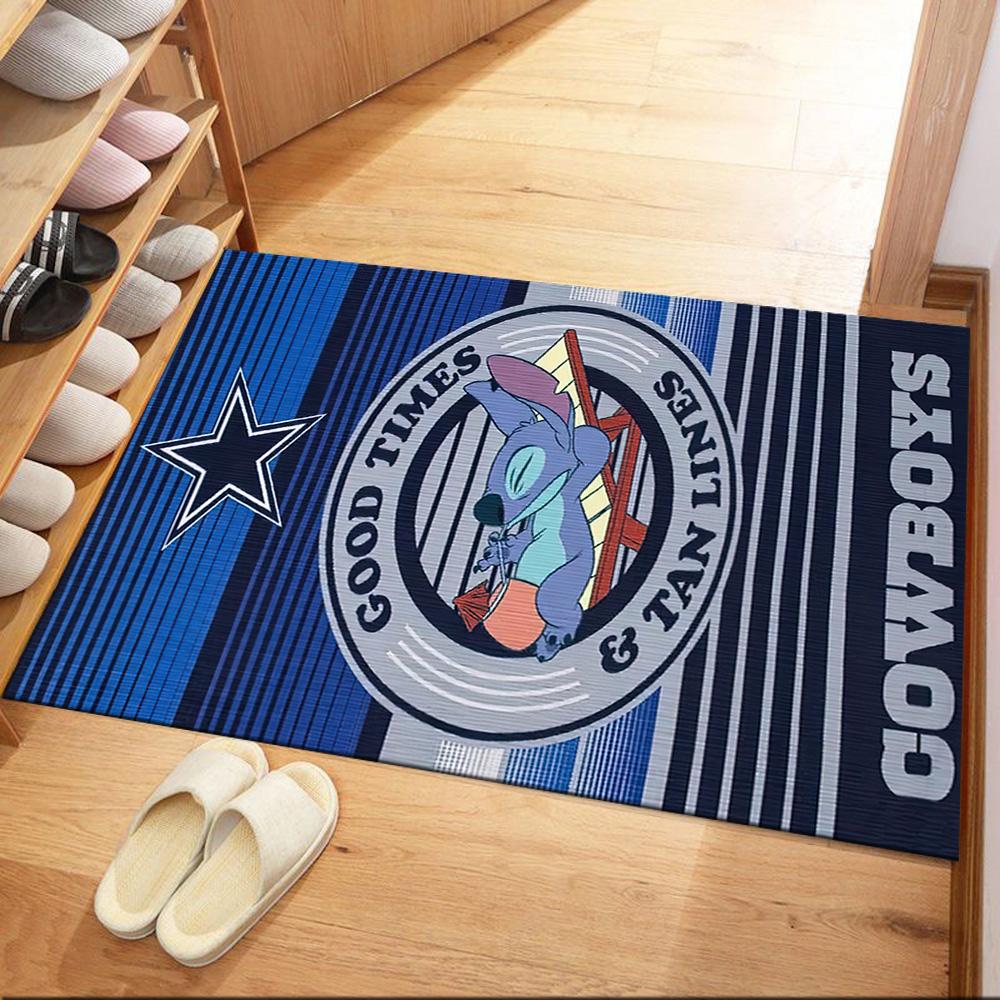 Dallas Floor Rug Office Rug Suitable for Game Room Kitchen Study room Outdoor Antislip Carpet Anime Office Decor Spiritual Gift