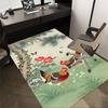 1PC Rooster Butterfly Extra Large Non-Slip Floor carpet, Office, family, bedroom, Studio - Large Area Rug,Longlasting Material-K0325