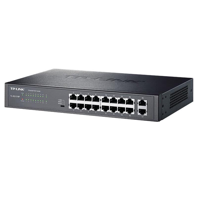 TP-LINK 16-Port Gigabit PoE+ Ethernet Switch