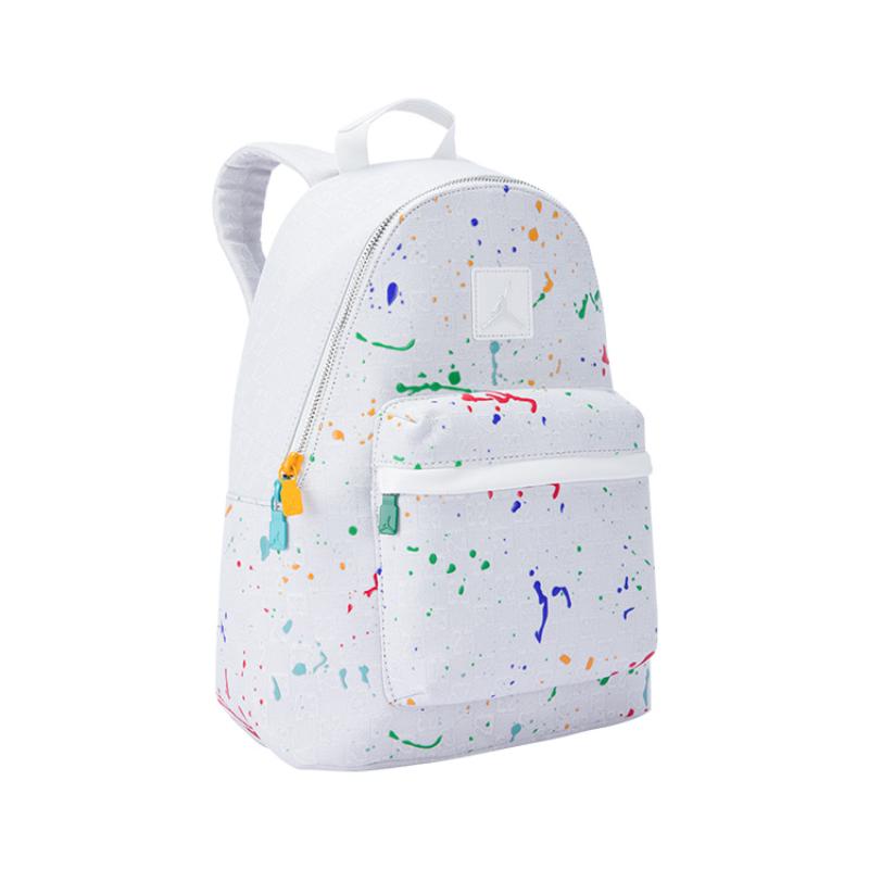 Jordan Polyester Casual Backpack Regular Unisex White Jordan JD2513022AD-001