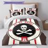St. Pauli logo Bedding Quilt Set Quilt Cover Pillowcase Home Decoration Birthday Gift (1 * duvet cover + 2 * pillowcase, without core)
