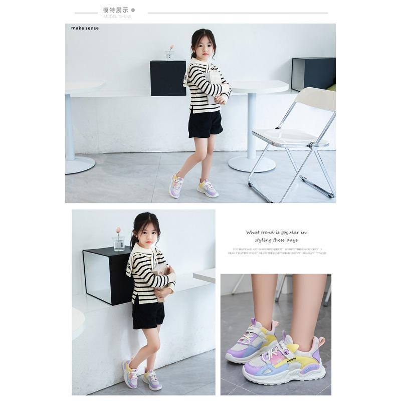 Спортивная обувь для девочек, новые зимние кроссовки с шерстяной подкладкой, для мальчиков начальной школы, хлопковая обувь для девочек, водонепроницаемая