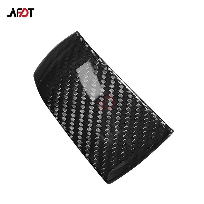 AFDT For Benz AMGGT Interior Carbon Fiber Center Console Gear Shift Knob Cover Trim Sticker C190 R190 AMG GT GTR GTS 2015-2023
