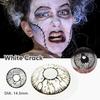 Crazy Lenses Magister Контактные линзы для Хэллоуина Белые контактные линзы для косплея Аксессуары для аниме
