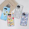 For OPPO F11 F17 Find X5 Lite Pro F19 Pro+ K10 Case Back Cover Fashion Flower Matte Soft Silicone Transparent Shockproof Phone Bags For OPPO Bumper