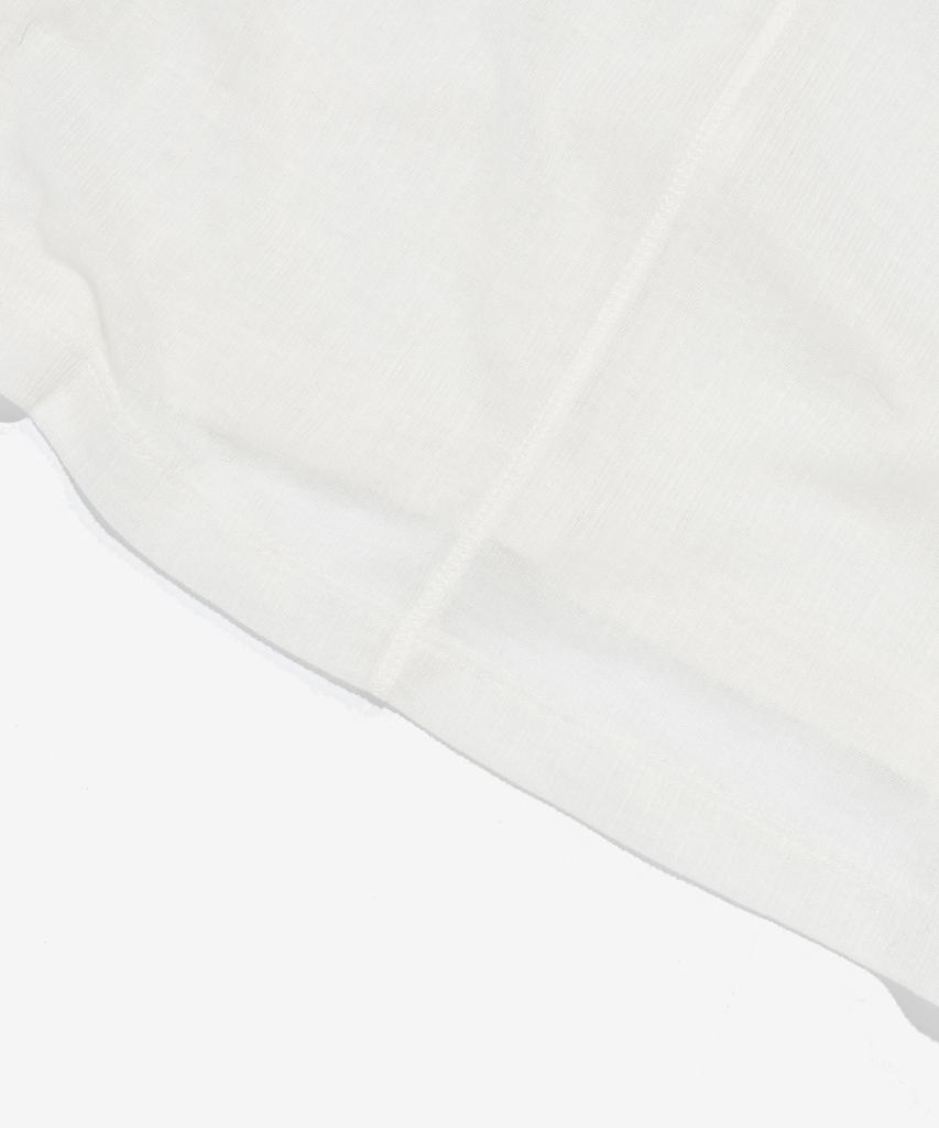 SEOUL APPAREL Мягкая строчка Тонкий с длинным рукавом (слоновая кость)