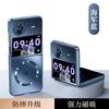 Применимо к чехлу для складного мобильного телефона vivo Xflip, AG ослепительно-золотой молния магнитное всасывание бизнес складывающийся вверх-вниз противоударный защитный чехол