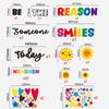 Classroom Bulletin Board Decoration Set Welcome Banner Wall Door Decor Colorful Classroom Decorations for Kindergarten Preschool Elementary Middle