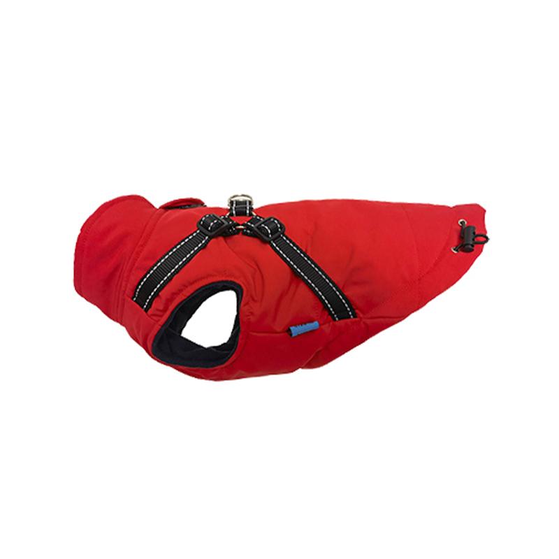 Теплое пальто для собак для маленьких и средних собак, куртка для щенков, одежда для домашних животных, светоотражающий зимний жилет с подкладкой для домашних животных, Йорки, чихуахуа, мопс