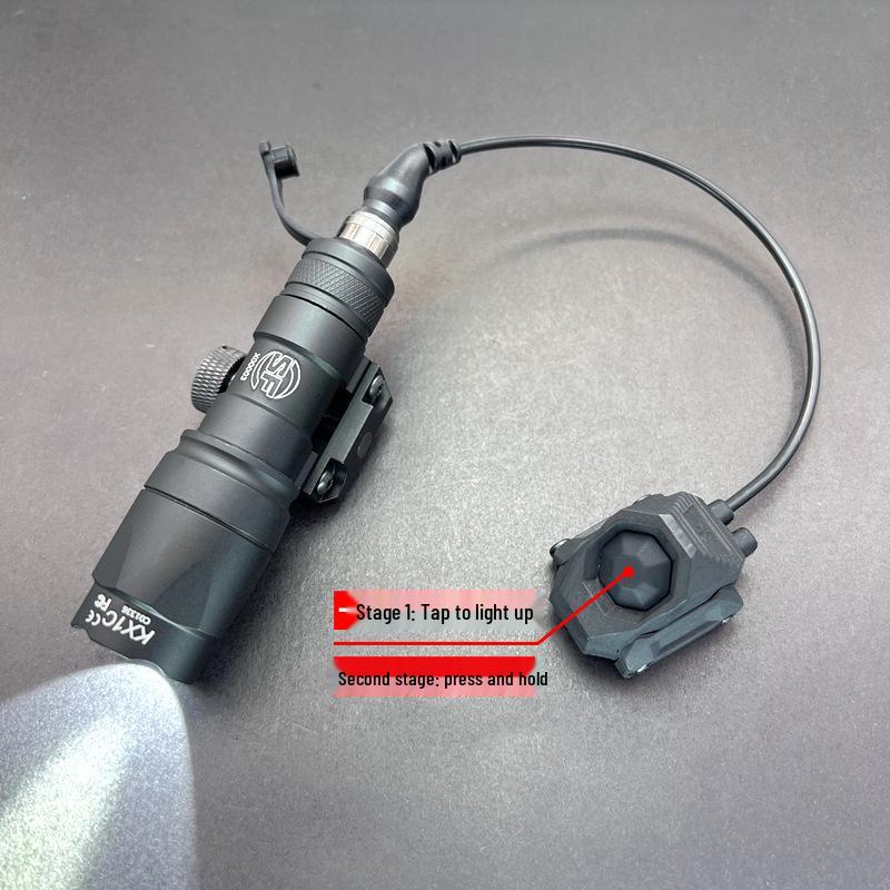 Тактический фонарь Axon-SL: Высокояркостный M300A/M600C с двухфункциональной кнопкой дистанционного включения на торцевой крышке