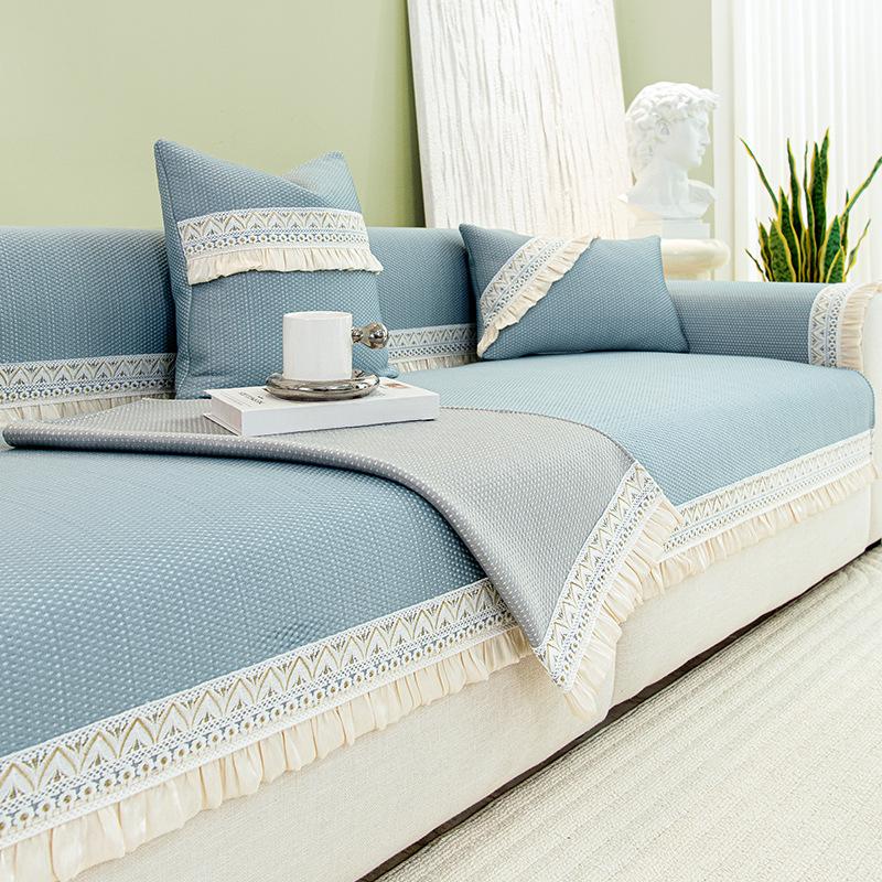 Sofa Cushion Summer High-Grade Sofa Mat Non-Slip Stain-Resistant Cool Feeling Sofa Cover Sofa Cover All-Inclusive