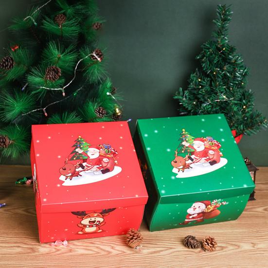 4-уровневая подарочная коробка-взрыв DIY Подарочная коробка для рукоделия с лентой-бантом Креативный скрапбукинг для юбилея Фестиваля Воспоминаний Закуски Украшения Часы