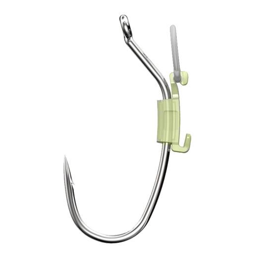 10/20/30Pcs Luminous Live Shrimp Fixing Hook Heavy Duty Metal Barbed Fishhook Freshwater Saltwater Catfish Bass Fishing Hook Fishing Accessories