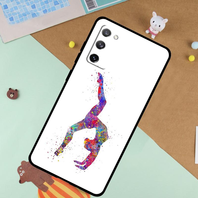 Люблю Гимнастику Мягкий Чехол Для Samsung Galaxy S25 Ultra S9 S10 S20 S21 S22 S23 S24 Plus S24 FE Funda Чехол