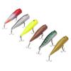 6 шт. имитация поппера приманка для рыбалки пластиковая рыболовная приманка для соленой пресной воды 6 цветов 8,5 см