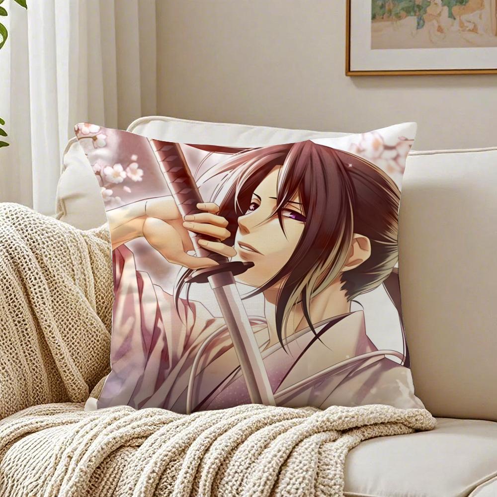 Романтическая японская игра Аниме Hakuoki Наволочка для подушки Защита от пылевых клещей Декор гостиной Диван Подушка Комната