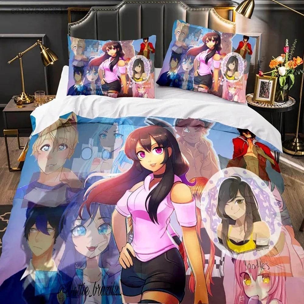 Постельное белье APHMAU с 3D-печатью, подходит для спальни, комплект с пододеяльником и наволочками, детский домашний текстиль