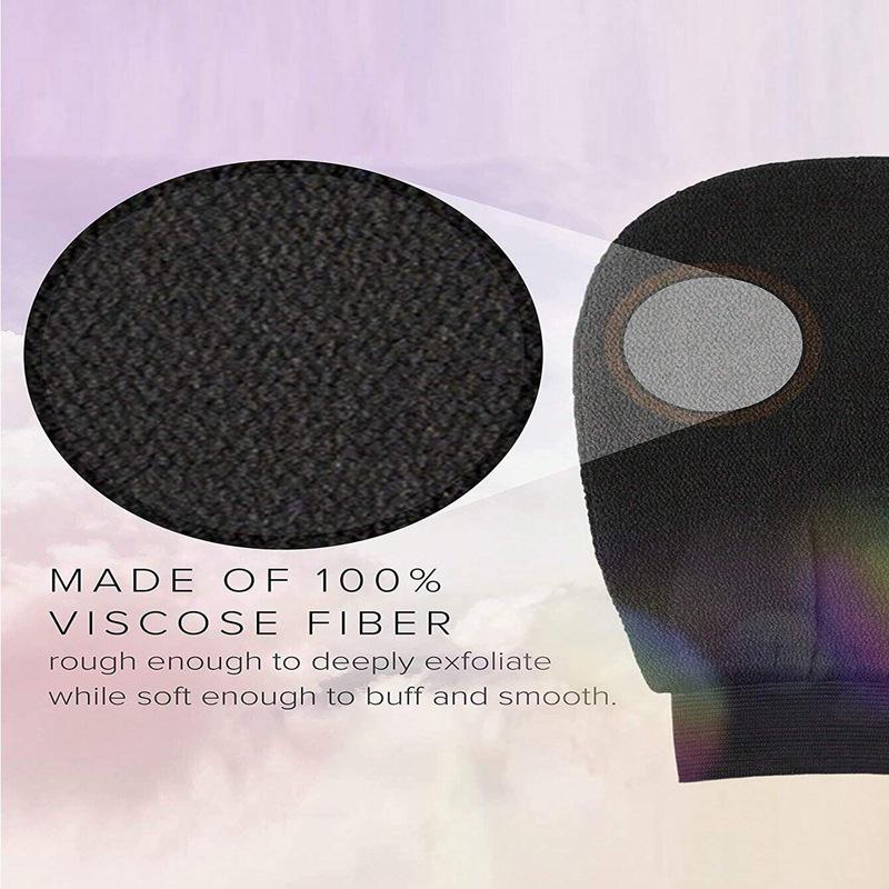 Унисекс Отшелушивающие Перчатки для Ванны - Глубоко Очищающий Скраб для Удаления Мертвой Кожи и Массажное Полотенце для Душа