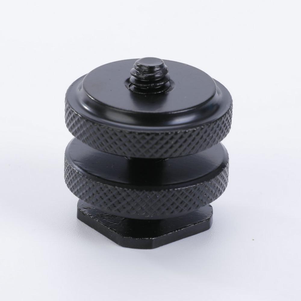 Адаптер с винтовой резьбой для крепления типа «горячий/холодный башмак» из алюминиевого сплава, новый адаптер для вспышки, аксессуары для камеры