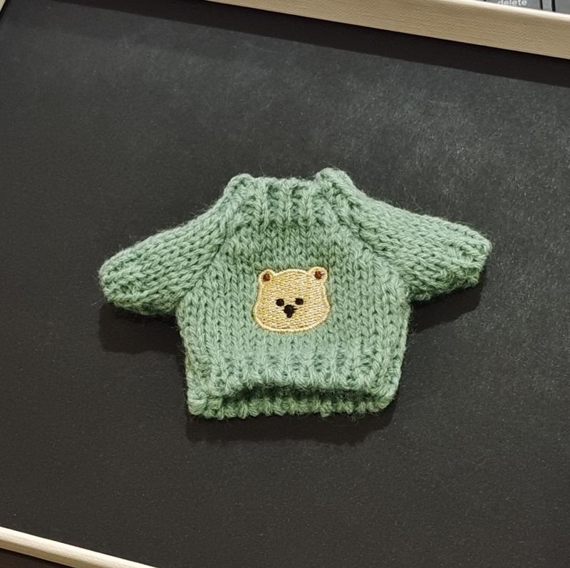 Аксессуары для одежды для куклы Лабубу: Свитер, кардиган и шарф (Кукла в комплект не входит.) - В наличии